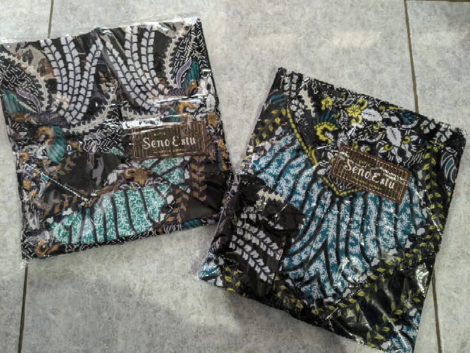 Batik Couple Modern - Atasan Batik - Batik Couple Wanita - Seragam Batik Motif Madu Best Seller