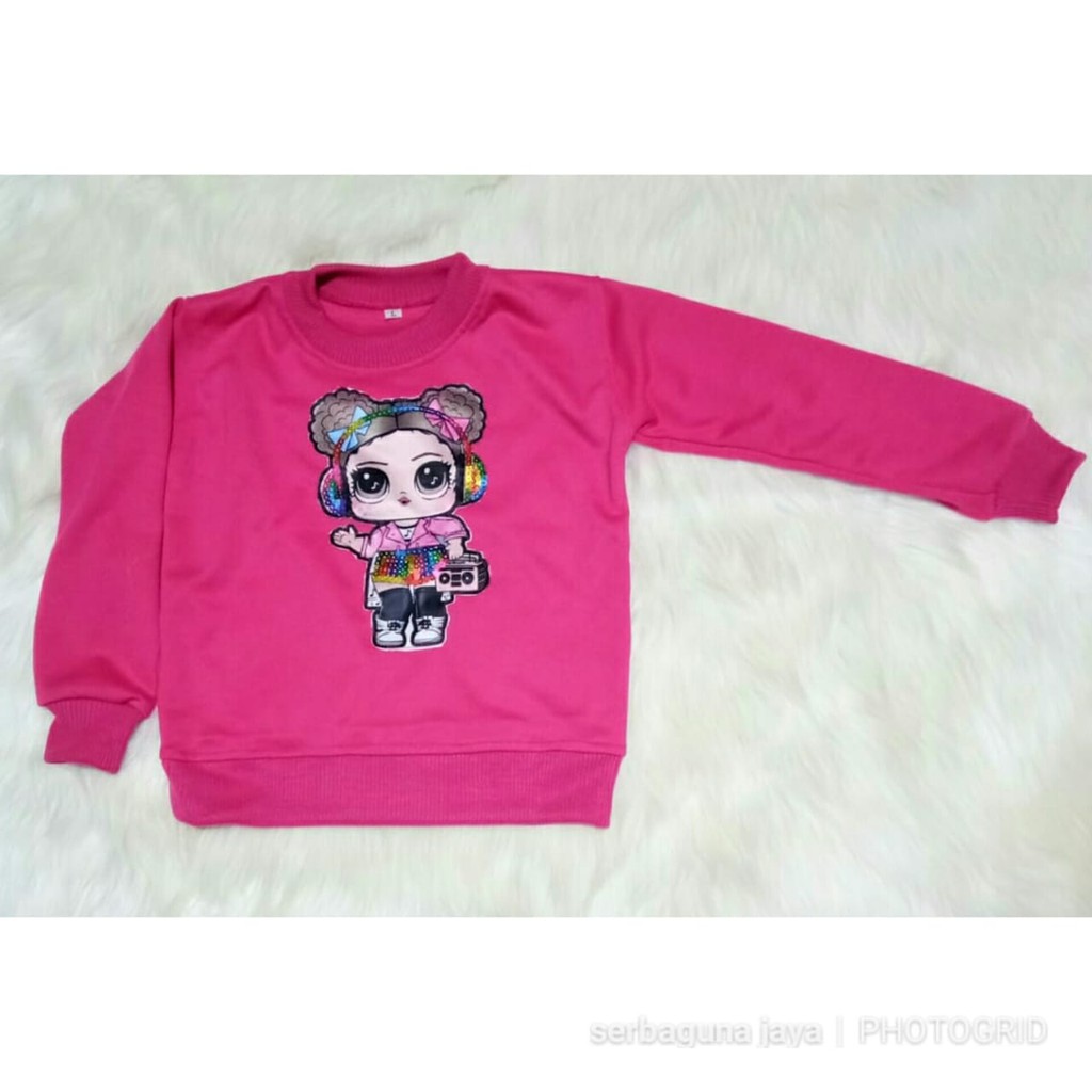 Baju Sweater anak Perempuan Led