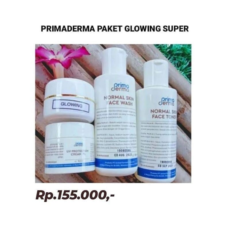Primaderma Paket Super Glowing