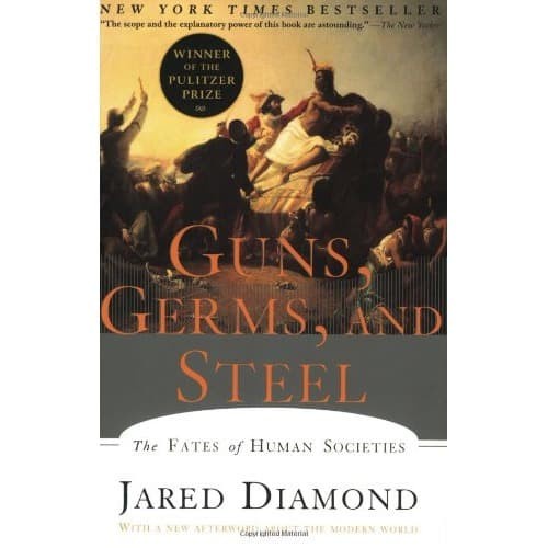 

MUST HAVE!! BUKU GERMS AND STEEL - JARED DIAMOND - 1999 TERBARU