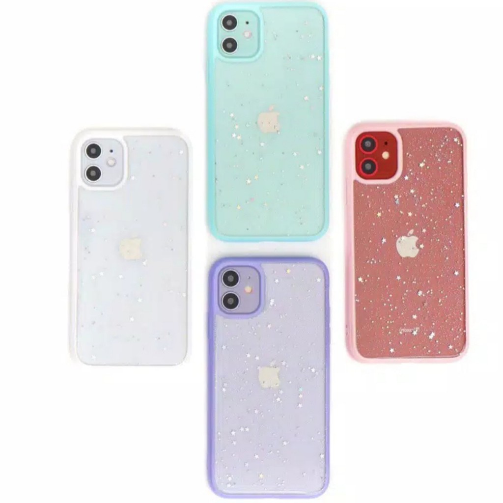 Star Light Soft Case - Glitter Bling (2) for iPhone 12 13 MINI PRO MAX 11 XS XR X 6 7 8