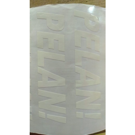 

stiker pelan cutting stiker