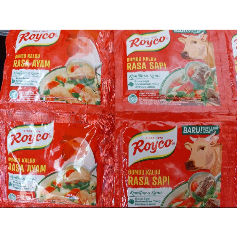 

ROYCO BUMBU KALDU RASA AYAM DAN SAPI 8g