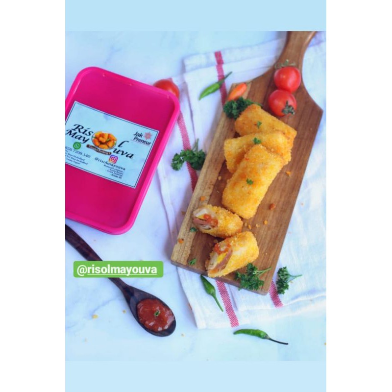 

Risol Mayouva_Risol Smokedbeef Original Mayo_Isi 10pcs