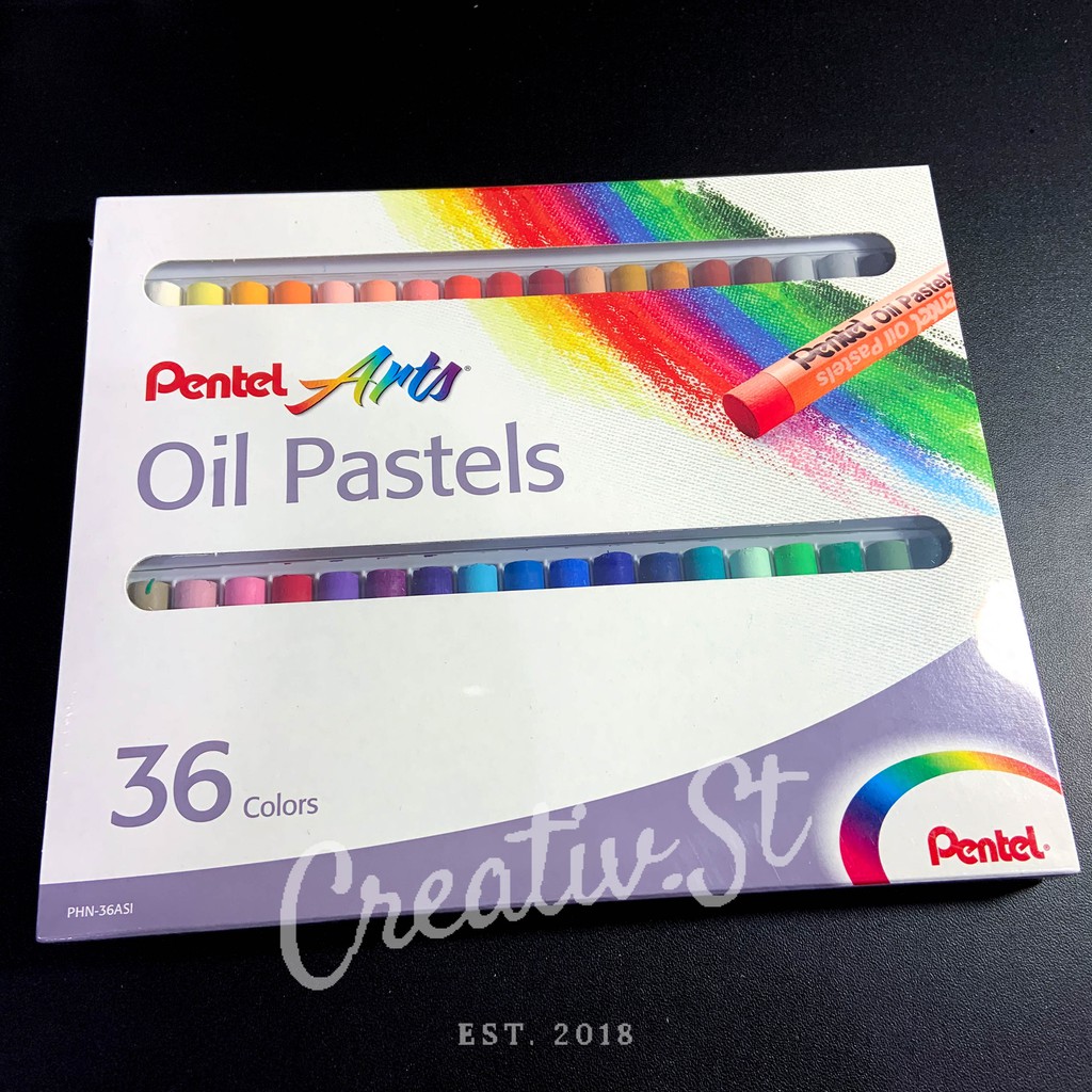 

PENTEL Oil Pastels 36 Warna Crayon