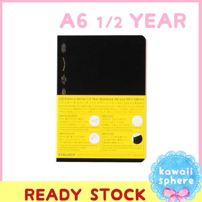 

Stalogy 365 Days Notebook | A6 Half Year (1/2 tahun) | Ready Stock