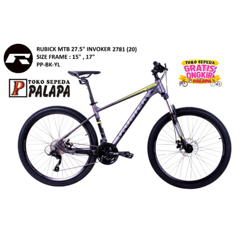 MTB 27.5 RUBICK INVOKER 2781 Sepeda Gunung by United