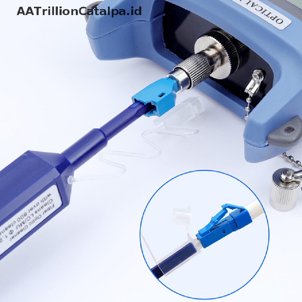 Aatrillioncatalpa Alat Pembersih Serat Optik LC / MU 1.25mm Adapter Dan Ferrule Over 800