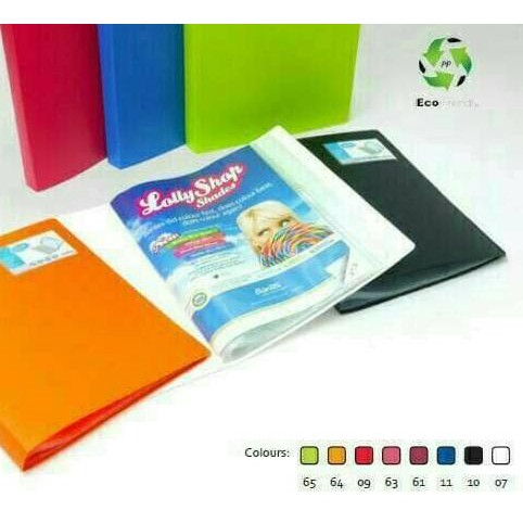 

✺ Clear Holder/Display book A4 20 pocket Bantex ♢