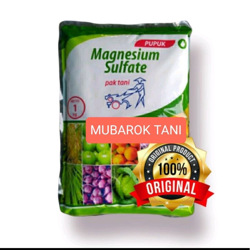 Jual Pupuk Magnesium Sulfat MGS Mg SO4 Pak Tani 1 Kg Shopee Indonesia