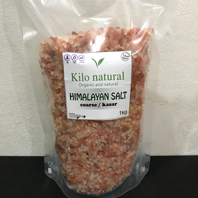 

HIMALAYA SALT COARSE / GARAM HIMALAYA KASAR 1KG