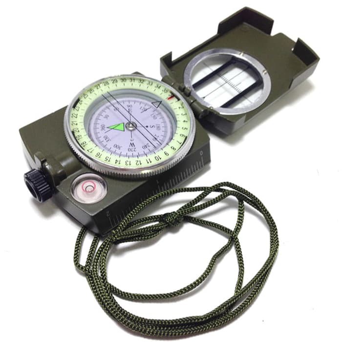 Kompas Compas Lensatic Prismatic Outdoor Metal Survival