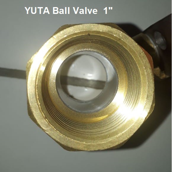 Yuta Ball Valve FB Stop Kran Drat Dalam Kuningan Brass Katup Keran 1/2&quot; 3/4&quot; 1&quot;