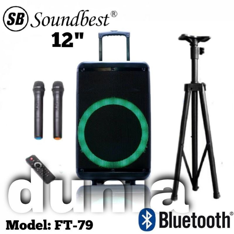 Promo Speaker Portable Soundbest FT 79 Original 12 inch