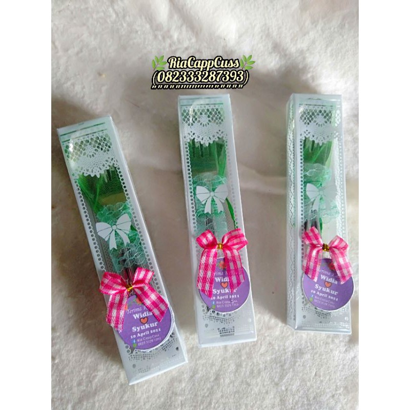 SOUVENIR SENDOK + GARPU KEMASAN BOX MIKA