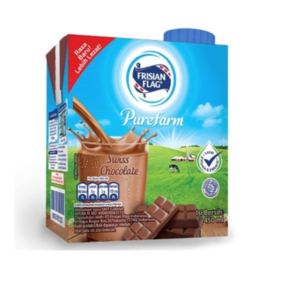 

[KODE BARU 1] Frisian Flag UHT 450ml Chocolate [ 6pcs] TERMURAH..!!