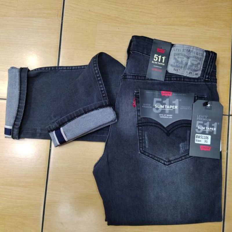 celana LEVI'S 511 slimfit streach import original