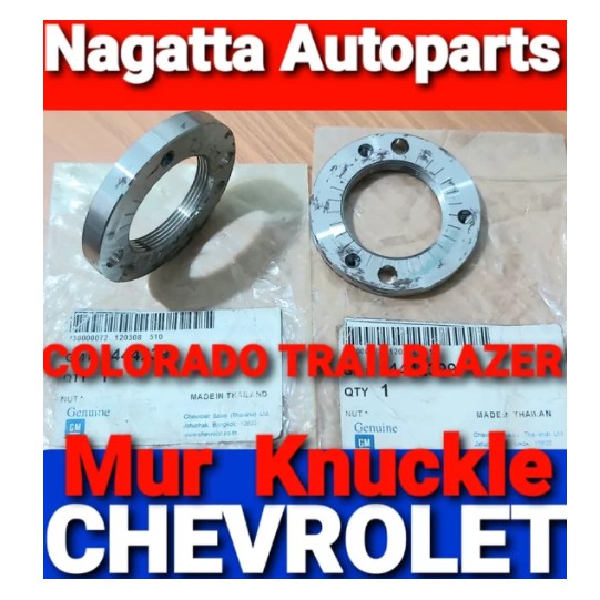 MUR NUT Knuckle kenakel Roda Depan TRAILBLAZER TRAIL BLAZER COLORADO ORI GM ( 1pcs )