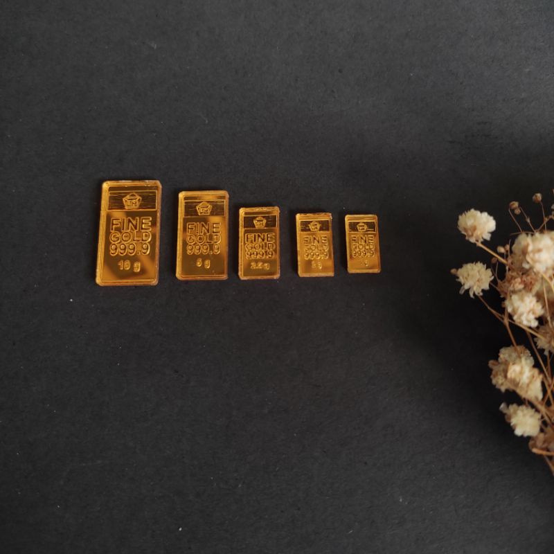 replika emas batang | cocok untuk hiasan mahar | replika emas murah