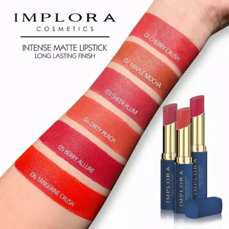 Intense Matte Lipstick Implora [ Lipstick Implora Intese ]