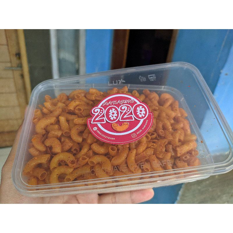 

Makaroni Kering Toples 285gr Pedas Asin