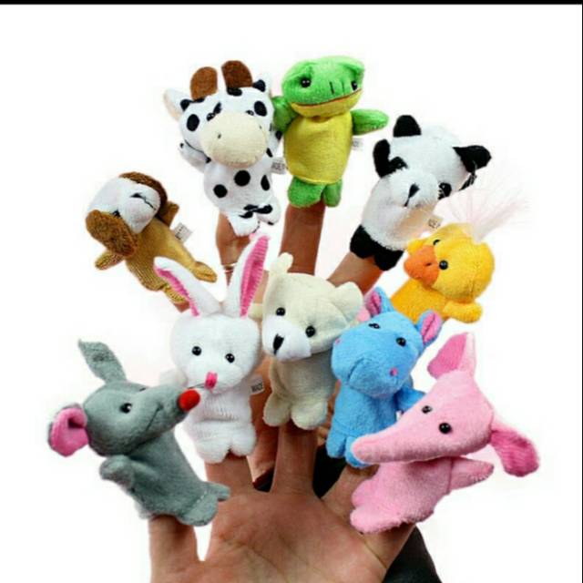 BONEKA JARI /ANIMAL PUPPET /MAINAN ANAK