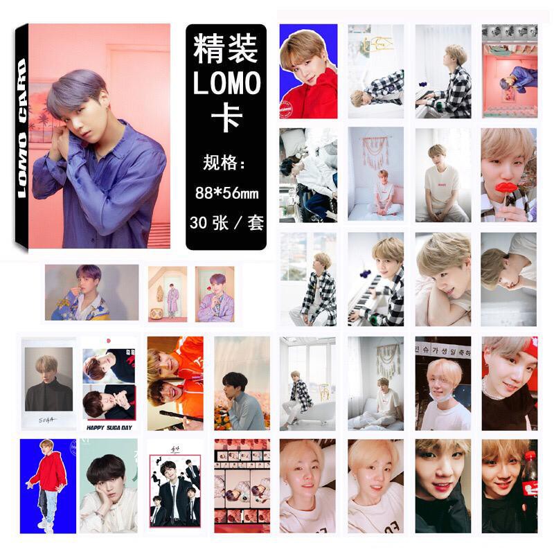 [BS] BISA COD KPOP BTS BT21 30pcs Lomo Card Photo Card Kartu Foto - KP215