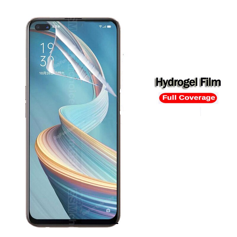 Hydrogel film for OPPO Reno4 se / Reno4 / Reno4 Pro / Reno5 / Reno5 K protective films for Reno5 Pro / Reno6 / Reno6 Pro / Reno Z / Reno Ace / Reno 2Z / Reno 3Pro / Reno3 / Reno2 / Reno 10X Zoom screen protector film not glass