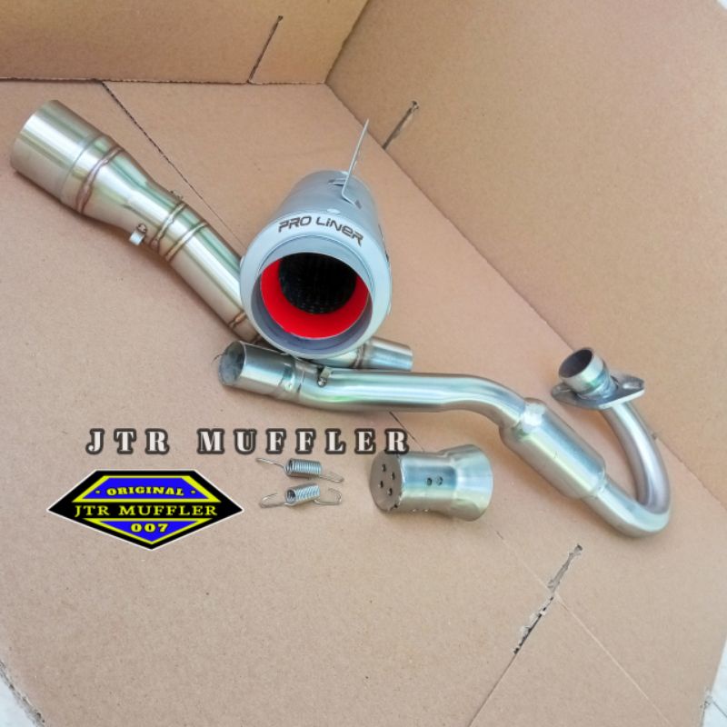 Knalpot PROLINER TR-1 R fullsystem CRF150L CRF 150L