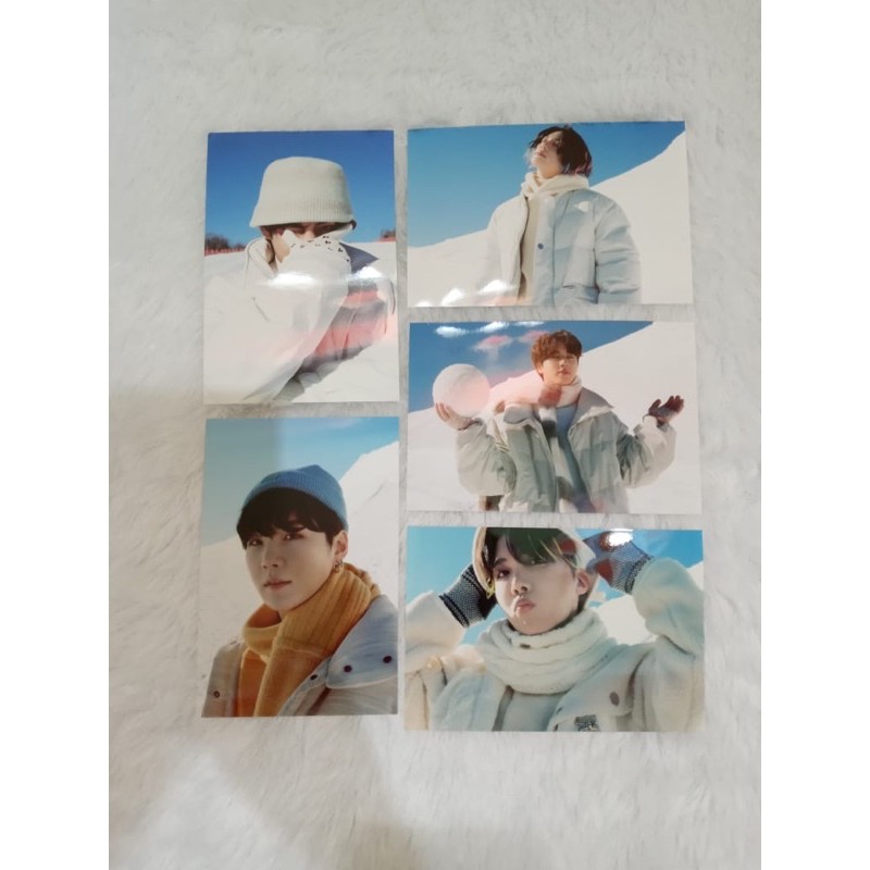 4x6 PHOTO SET WINTER PACKAGE BTS