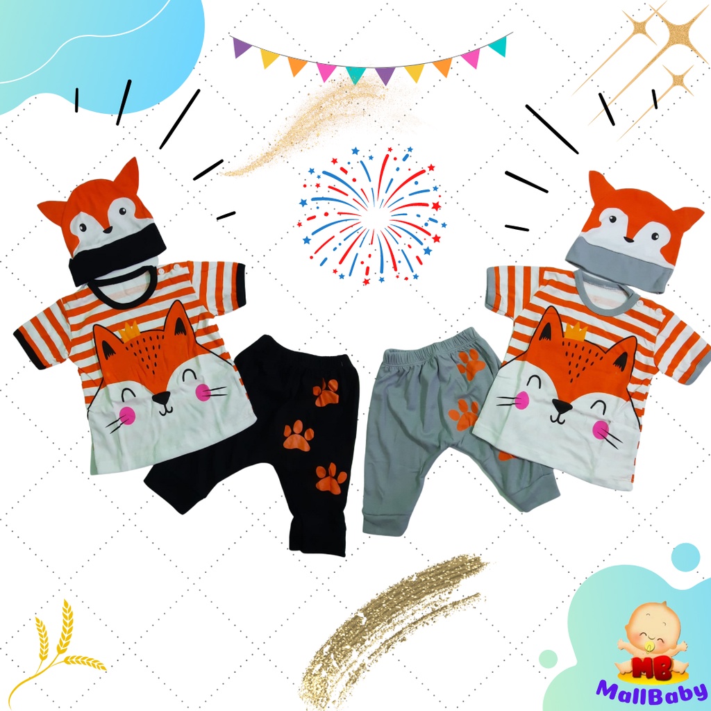 Baju Bayi Laki Laki 6 12 Bulan Setelan Baju Anak Bayi Lucu Adem Nyaman Keren