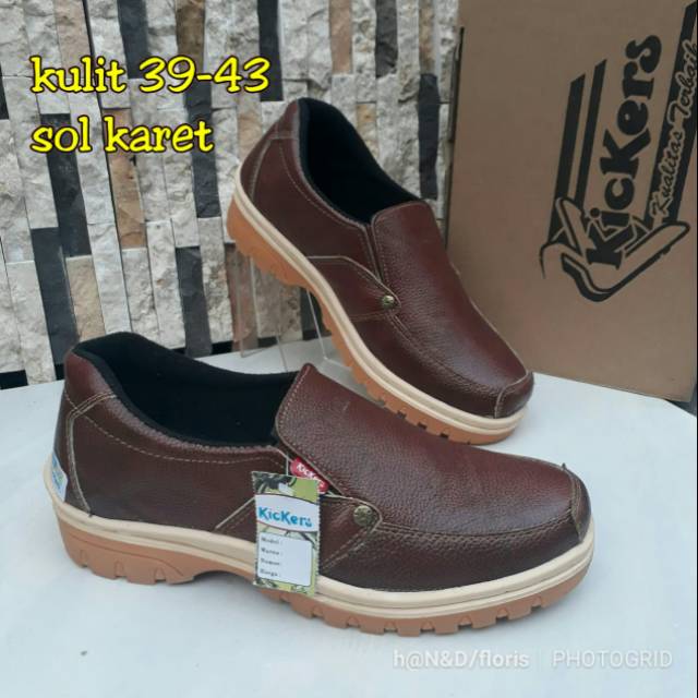 Sepatu pria kickers ori by floris