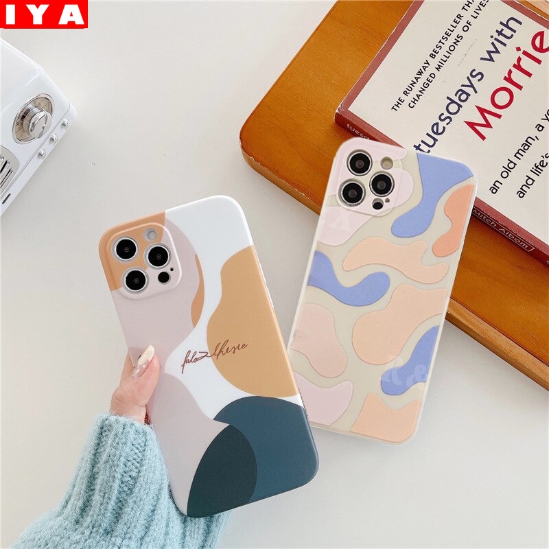 Soft Case Silikon Motif Graffiti Abstrak Morandi Untuk Huawei Nova 7i 5T 3i Y6 Pro 2019 Y6P Y7A