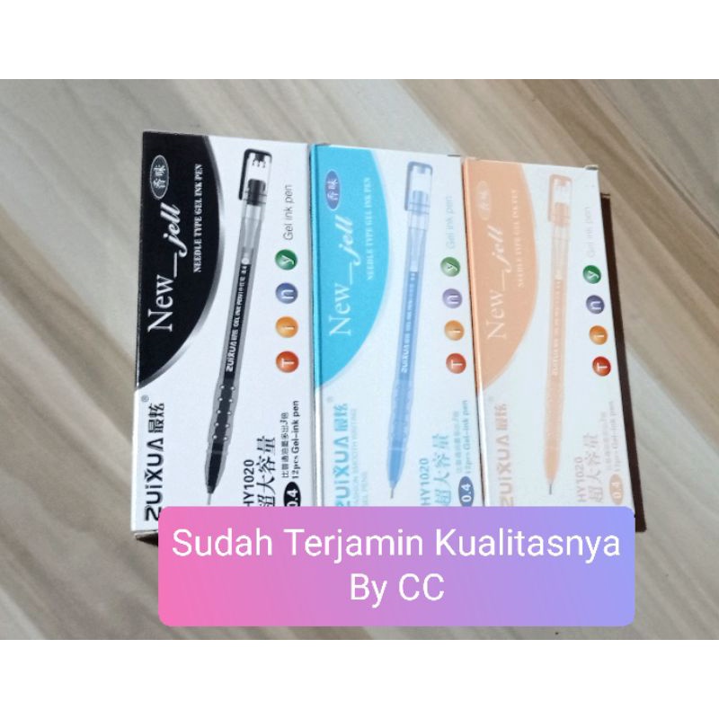 

Original Pulpen Gel Zuixua Biru Hitam Merah 1 Pcs