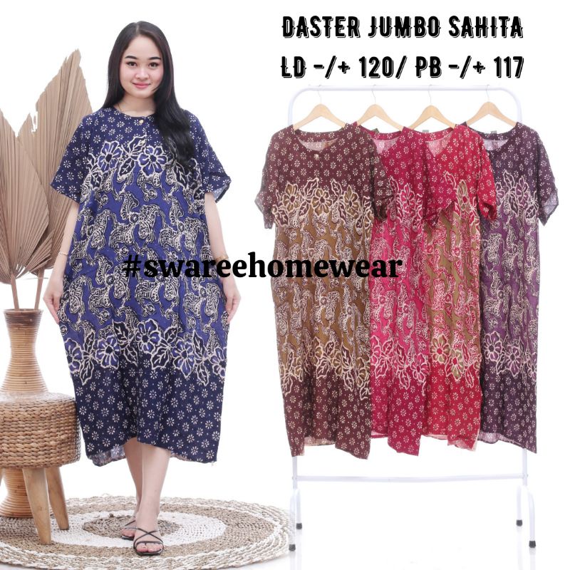 Daster Batik Jumbo Rayon Murah Busui Friendly Bisa Ecer Dan Pilih Warna