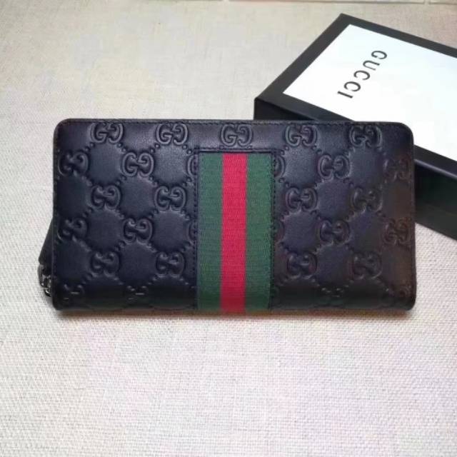 GUCCI GG ZIP AROUND WALLET / DOMPET WANITA / MIRROR QUALITY