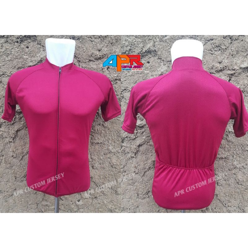 JERSEY SEPEDA ROADBIKE POLOS MARON