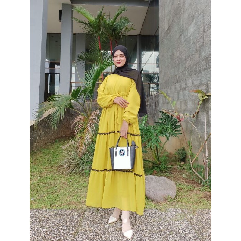 gamis Ceruti renda