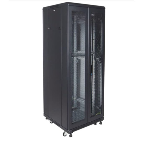 IR8032G - 32U Close Rack Depth 800mm Glass Door 19inch - INDORACK