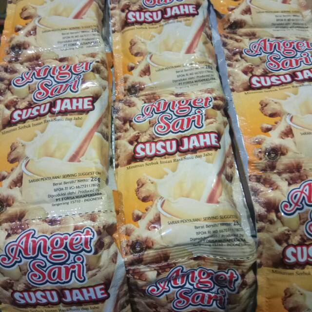 susu jahe anget sari 1 renteng isi 10pcs