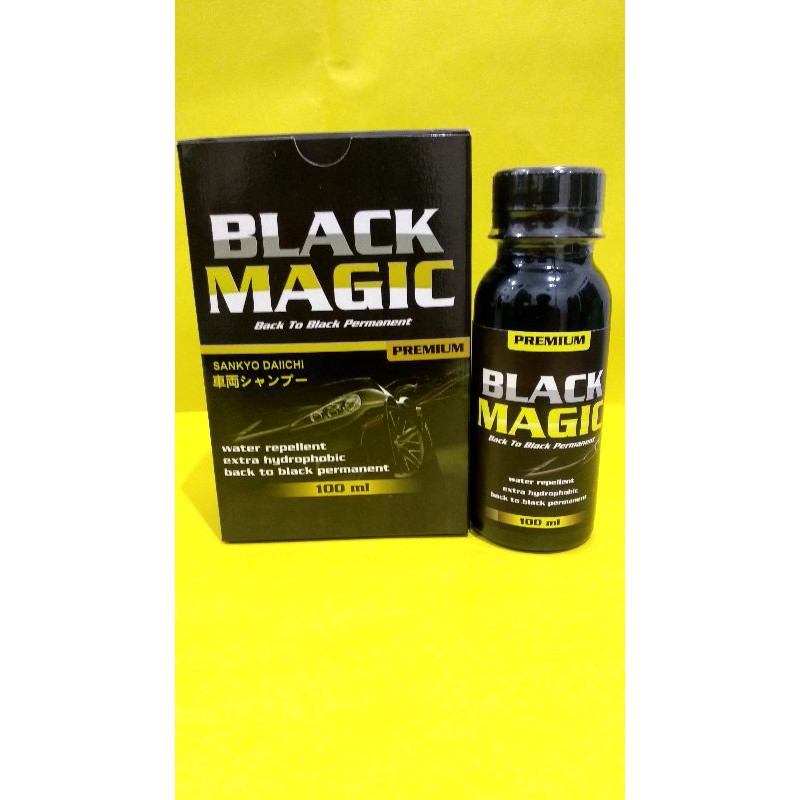 Penghitam Motor Mobil Permanen Black Magic Original 100ml