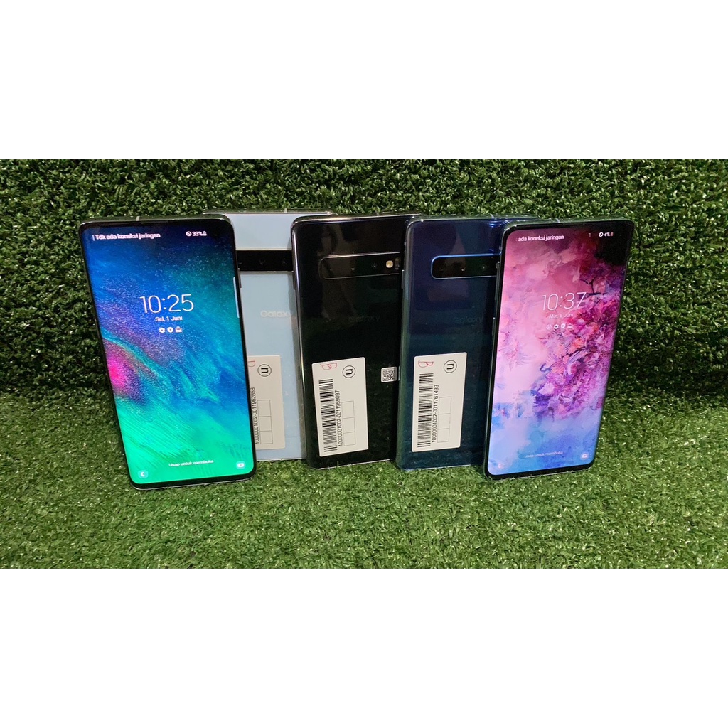 SAMSUNG GALAXY S10 RAM 8GB 128GB SEKEN ORIGNAL IMEI TERDAFTAR