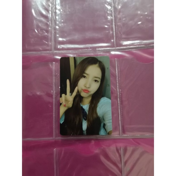 Official Photocard PC Gfriend Sowon Album Rainbow Walpurgis Night Labyrinth Time For Us