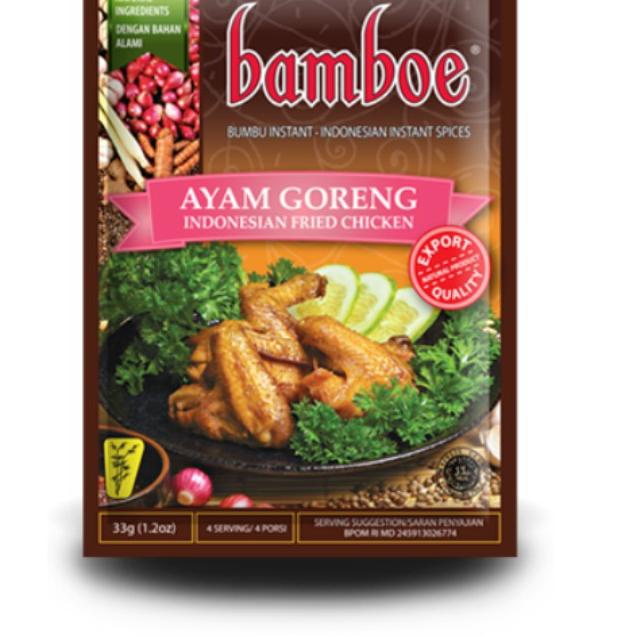 

↺ Bumbu Bamboe Ayam Goreng ㆂ