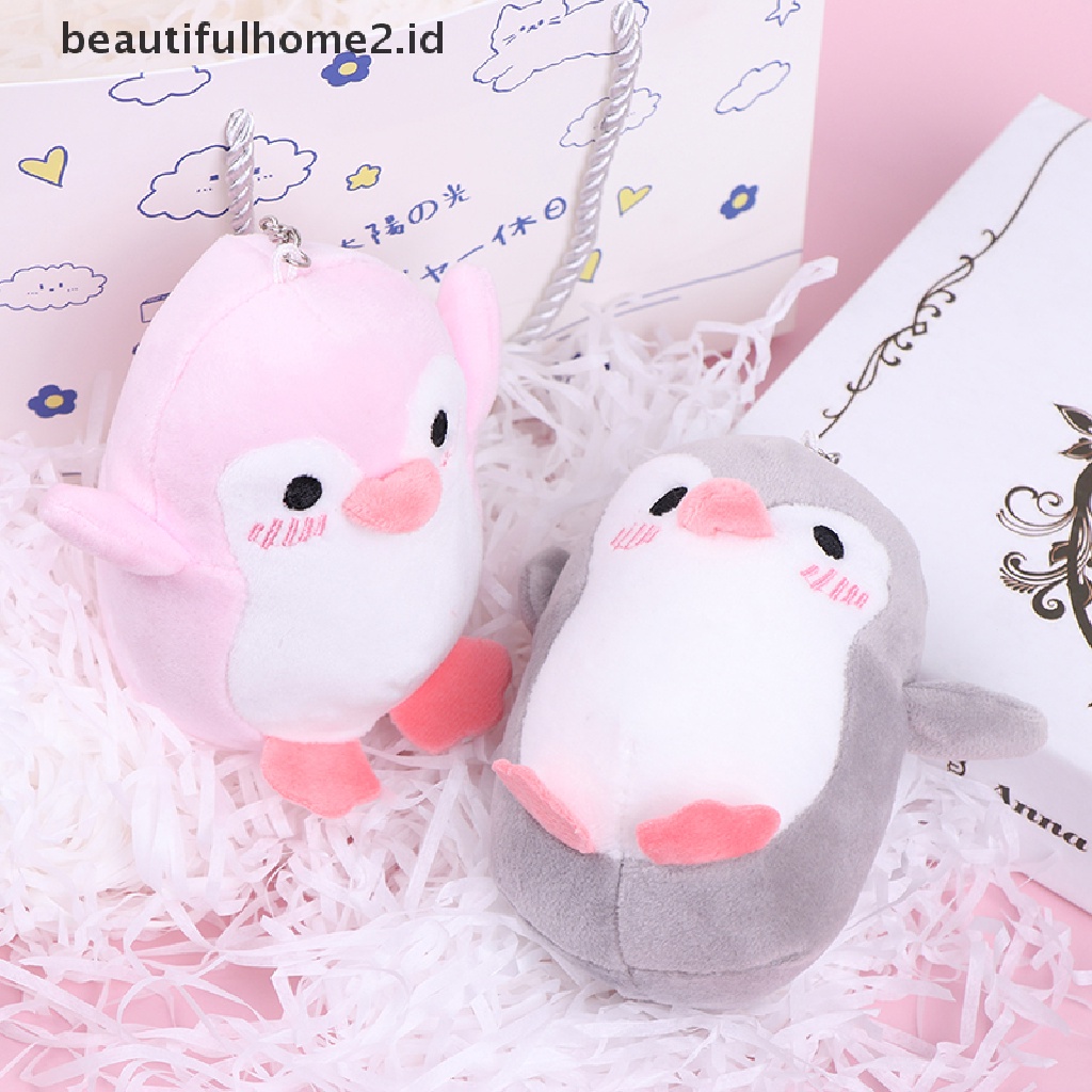 (Beautifulhome2) Buku Literatur Bahasa MandarinId Mainan Boneka Plush Stuffed Penguin 12cm Untuk Bayi