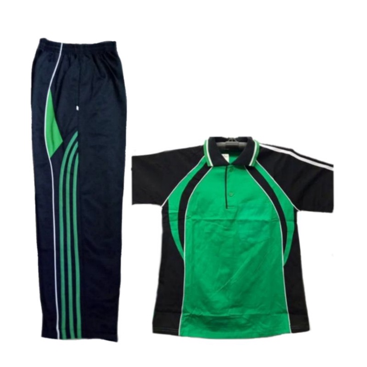 Kaos Wangki Seragam Senam Lengan Pendek Terbaru // Stelan Kaos dan Celana Trening  Pria Wanita