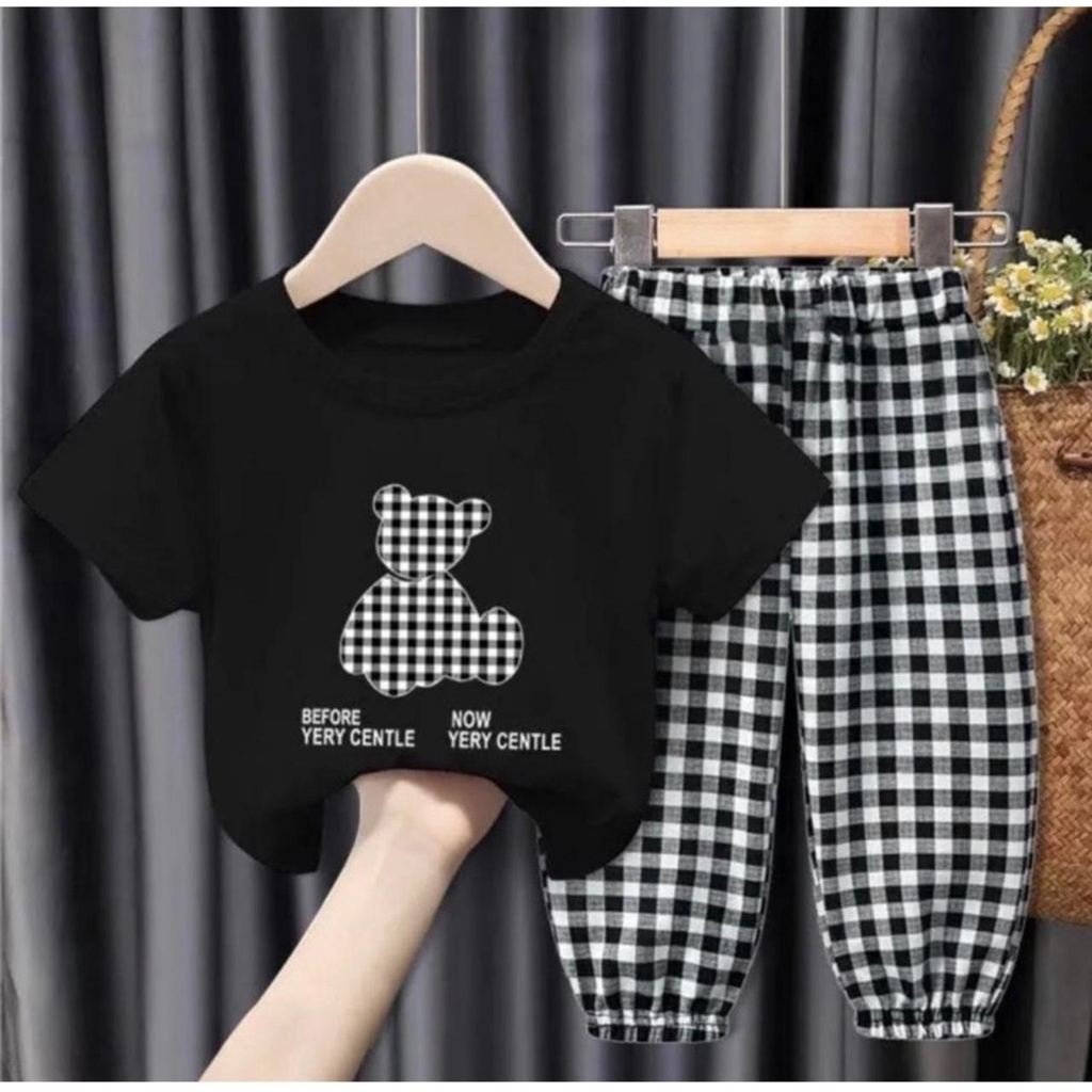 Baju Anak Perempuan Terlaris 2022 Stelan Baju Sherly Pakaian Anak Cewek 1-6 Tahun