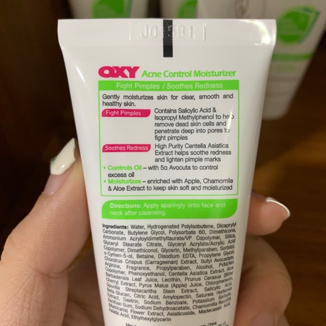 manfaat oxy acne control moisturizer
