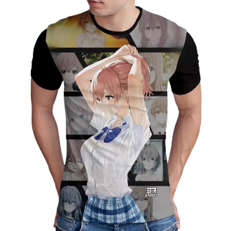 kaos Printing Anime Koe No Katachi Nishimiya Shouko