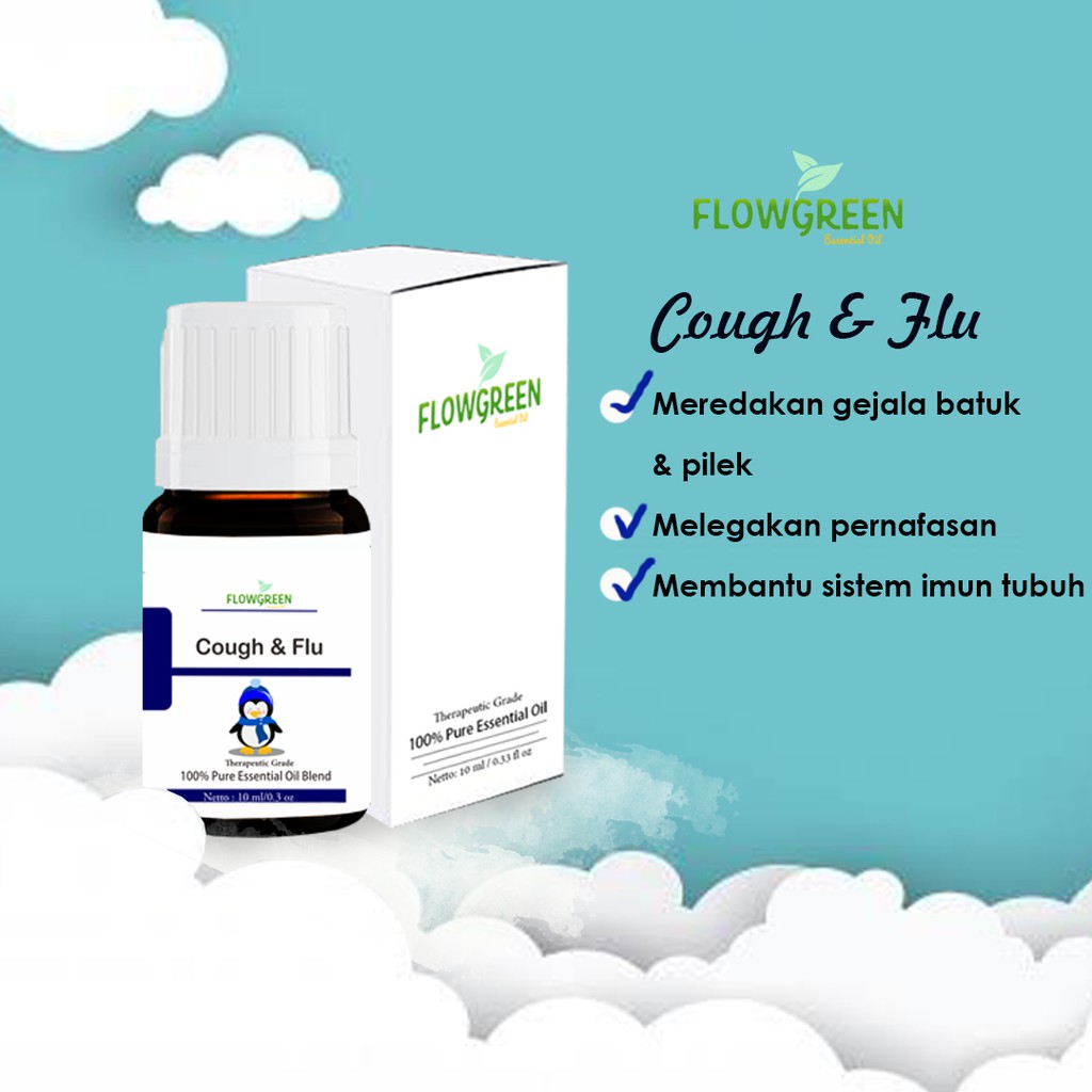 PAKET HEMAT 7 BOTOL ESSENTIAL OIL BEST SELLER FLOWGREEN